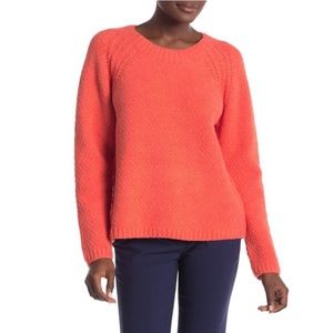 Eileen Fisher Orange Organic Cotton Sweater